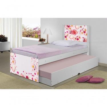 Imagem de Bicama Rosas Com Colchões