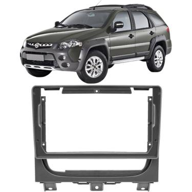 Imagem de Moldura 9 Polegadas Palio Weekend Adventure Attractive Trekking 2013 à 2020 Grafite Multimidia Som