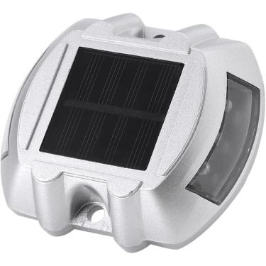 Imagem de Tacha Solar Viaria Olho de Gato Refletiva Iluminaçao Estrada Rodovia Obra Transito Trafego Veiculo Segurança