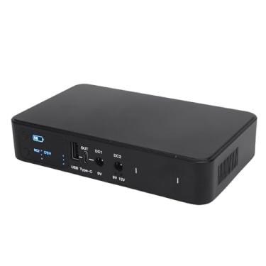 Imagem de FTVOGUE Mini UPS Bateria Backup 10400mAh Fonte de Alimentação Ininterrupta para Câmera de Segurança do Roteador Com 4 Portas DC 5V 9V 12V e Saída USB C Comutação Automática para Queda