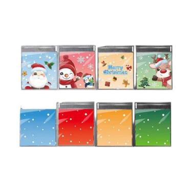 Imagem de Sacos De Celofane Transparentes Para Natal 100-300 Peças Autoadesivos 