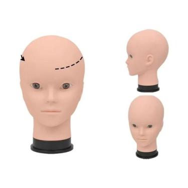 Imagem de Suporte Ajustável Para Cabeça De Manequim Para Exibição De Perucas Tre