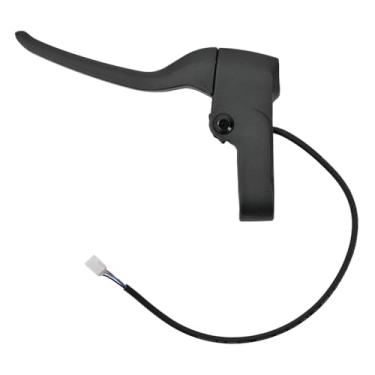 Imagem de KGRHJSA Alavanca de freio elétrica cortada para scooter compatível com NIU KQi 3 Kick Scooter liga de alumínio esquerda direita peças de alça de substituição (esquerda)