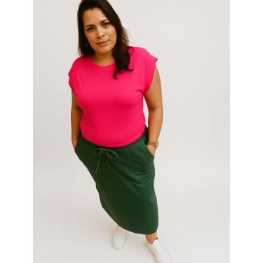 Imagem de Blusa Feminina Morcego em Viscolycra  Leve, Moderna e Cheia de Estilo 