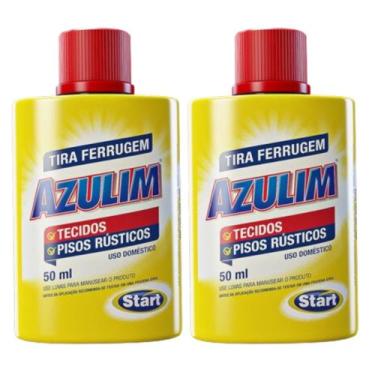 Imagem de Tira Ferrugem Tira Manchas Limpador Azulim 50ml - Startquimica, kit2un