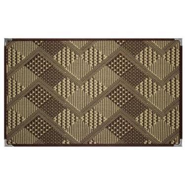 Imagem de Tapete 0,50x0,80 tapetinho capacho sisal lancer não escorrega moderno 