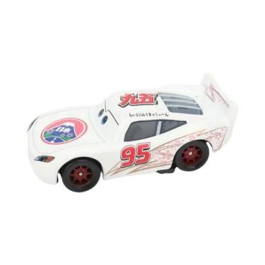 Imagem de Brinquedo Lightning McQueen Disney Pixar Cars 155 Metal Diecast Presen