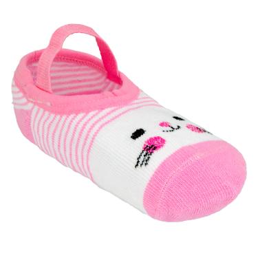 Imagem de Meia Sapatilha Bebê Gatinha Tam.26 a 30 - Pimpolho