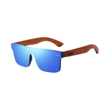 Imagem de Óculos De Sol Unissex De Madeira Polarizados Com Proteção UV400 6 Core
