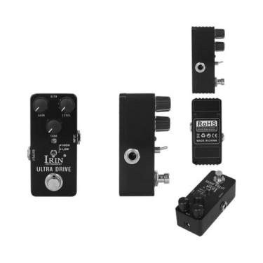 Imagem de Pedal De Efeito Para Guitarra Baixo IRIN: Compressão, Fuzz, Overdrive,