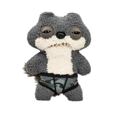 Imagem de Brinquedos De Pelúcia Kawaii Engraçados: Monstros, Fuggler, Olhos Gran