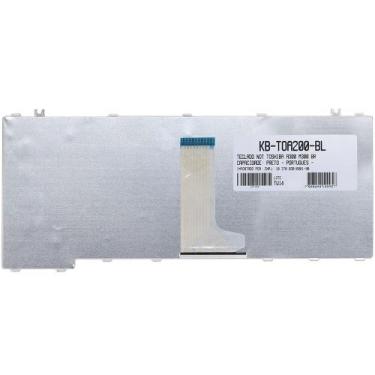 Imagem de Teclado para Notebook Toshiba Satellite L300 - BestBattery, Preto