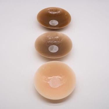 Imagem de Protetor Silicone UltraFino Mamilos 12 Cm Original Fita UP, Caramelo