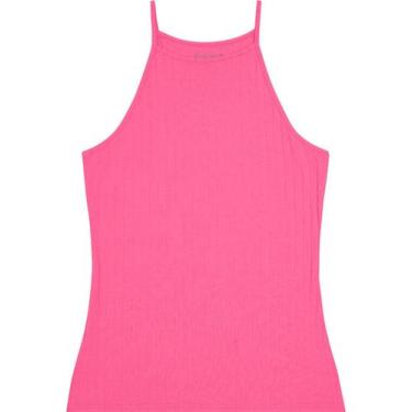 Imagem de Regata Alças Finas Malwee 1000068765 Feminina Canelada Viscose T. P/XG