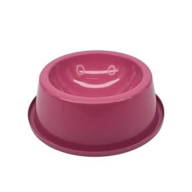 Imagem de Comedouro e Bebedouro Anti Formiga 450ml - Menplast, Rosa