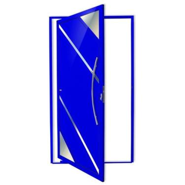 Imagem de Porta Pivotante Lambril Oasis com Puxador Super 210cm x 100cm Brimak A