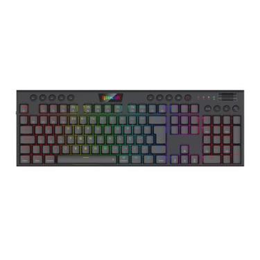 Imagem de Teclado Sem Fio Redragon Horus Pro Switch Brown 2.4GHz Low Profile