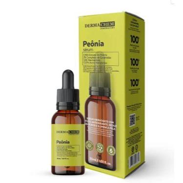Imagem de Sérum Facial Peônia Dermachem  Luminosidade, Hidratação e Pele Uniform