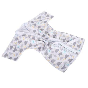 Imagem de Roupão Infantil 100% Algodão Baby Nice 1 à 3 anos Neutro