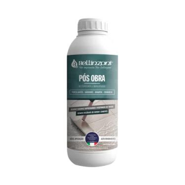 Imagem de Detergente para Limpeza Fim de Obra - Limpador Pós-obra - 1 Litro - Bellinzoni