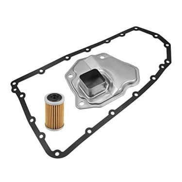 Imagem de X AUTOHAUX 1 conjunto de vedação de filtro de transmissão de óleo para Nissan Rogue Sentra NV200 para Nissan Juke 2008-2017 31728-1XF02 31726-28X0A 31397-1XF0C válvula de transmissão de filtro de óleo