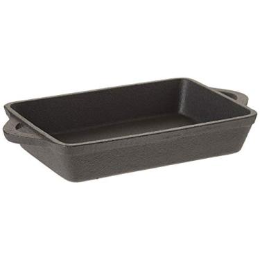 Imagem de Prato retangular de ferro fundido pré-temperado Old Mountain