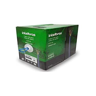 Imagem de Cabo para redes de dados IMPACT LAN IL5CAZ CAT5.E 4P Intelbras