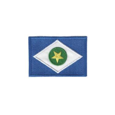Imagem de Patch Bordado Bandeira Mato Grosso - Mundo Do Militar