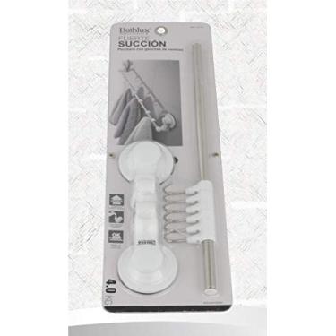 Imagem de Porta Toalha com Gancho com Ventosa Bathlux