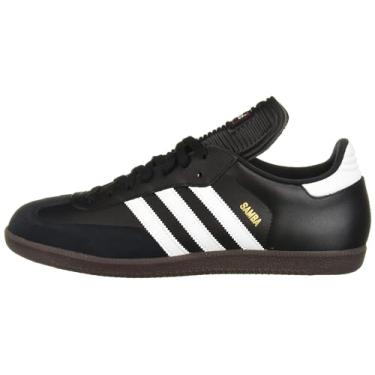 Imagem de adidas Tênis de futebol masculino Samba Classic Indoor, Preto/Branco/Preto (2002), 37