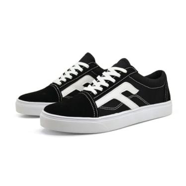 Imagem de Tenis Skatista Old Skool Esportivo Academia Caminhada Casual (34, Preto)