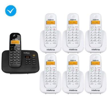 Imagem de Secretária eletrônica 6 Ramal Branco Intelbras Combo oficial