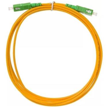 Imagem de Cordão Óptico Patch Cord Sc Apc Sc Apc 2m Homolo Anatel - Chines