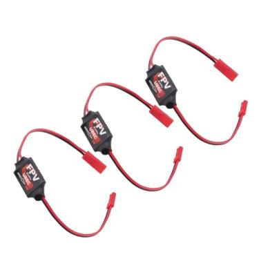 Imagem de 3Pcs RC 5V 3A BEC DC-DC Converter Step Down UBEC Module with JST Wire for RC Quadcopter Plane FPV Holder Camera Receiver Servo Power Supply
