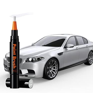 Imagem de XTryfun Tinta de retoque para carros, reparo de arranhões de carro rápido e fácil prata, removedor de arranhões de carro para arranhões profundos, pincel de retoque automotivo para apagar arranhões de