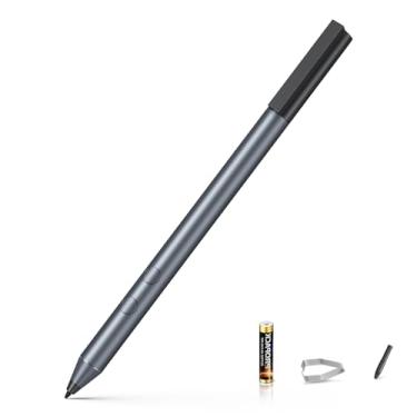 Imagem de Caneta Stylus para HP Envy X360 Pavilion X360 Spectre X360 Spectre X2 Envy X2 recarregável MPP 1.51 Tilt Active Pen com sensibilidade de pressão 1024, rejeição da palma da mão, função de fixação