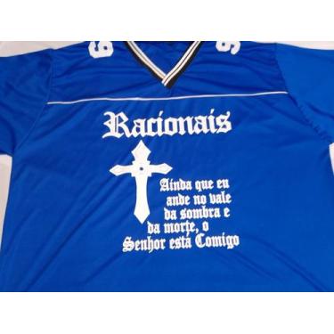 Imagem de Racionais - camisa - RR, Azul, EGG