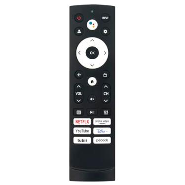 Imagem de Controle remoto de substituição para Hisense-Google-TV, controle remoto infravermelho universal para Smart TV Hisense Google/Android (ERF3M90H) SEM controle de voz