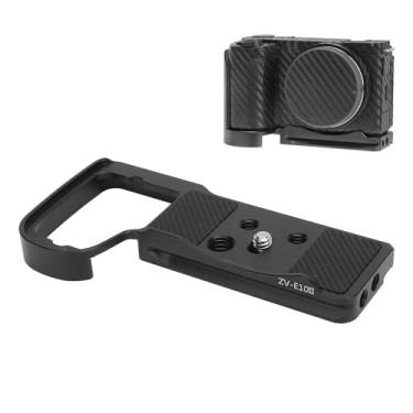 Imagem de ZV E10II Base de Base da Câmera, Suporte, Placa de Base de Liberação Rápida de Liga de Liga de Alumínio Com 1/4 de Orifícios de 3/8 de Polegada para Disparos Verticais