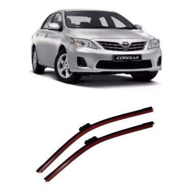 Imagem de Par Limpador Palheta Parabrisa Rodo Toyota Corolla 2008 a 2015