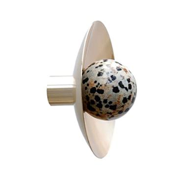 Imagem de Puxador de armário de gaveta de cozinha de latão puxadores de cristal rosa puxadores de armário de hardware 1 peça fangdanwang (cor: C-2335-Bandian-L)