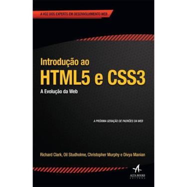 Imagem de Livro Introdução Ao Html5 E Css3: A Evolução Da Web