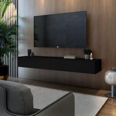 Imagem de Rack Suspenso 1,40cm Móveis Eros Design Elegante e Organização Premium