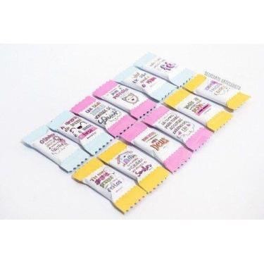 Imagem de Kit 100 Balas De Caramelo Personalizadas Versiculos Coloridos - LEGRIP