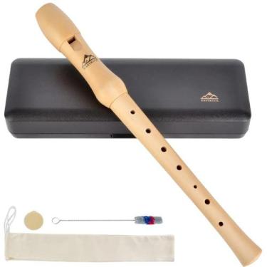 Imagem de Gravador Eastrock Soprano C Maple Wood estilo alemão