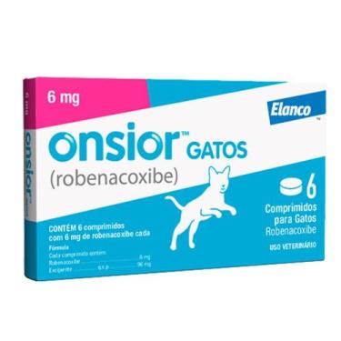 Imagem de Onsior Gatos 6mg com 6 Comprimidos - ELANCO