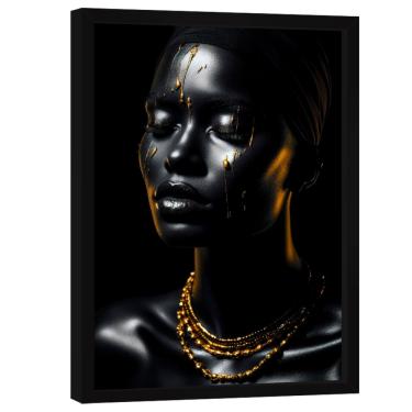 Imagem de Quadro Decorativo Beleza Africana