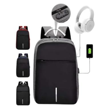 Imagem de Mochila Elegance com Cadeado e Entrada USB | Segurança e Estilo para o Dia a Dia | First Brasil