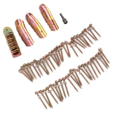 Imagem de Fixadores de Fio de Cerca Grampos de Cerca Resistentes à Ferrugem para Serviços Pesados ​​para Reparo de Cerca Estável e Seguro [aplicações rurais]