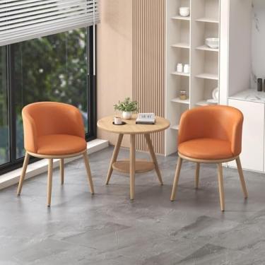 Imagem de Conjunto De Mesa E Cadeira De Recepção De Café, Combinação De Mesa E Cadeira De Varanda, Conjunto De Mesa De Sala De Recepção De Negócios, Conjunto De M, Tech Fabric-010, 60cm